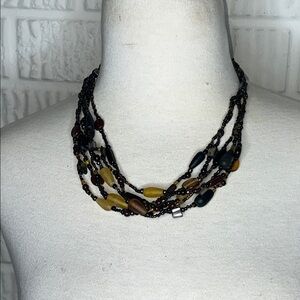 Handmade Multicolor Beaded Necklace